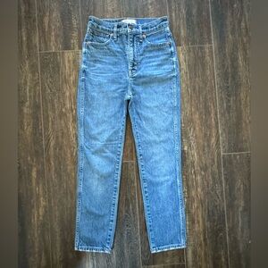 Madewell Stovepipe Jeans 25